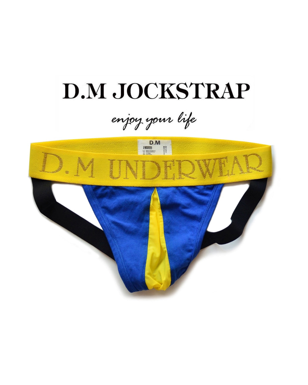 DM MEN’S LOW WAIST GLITTER JOCKSTRAP