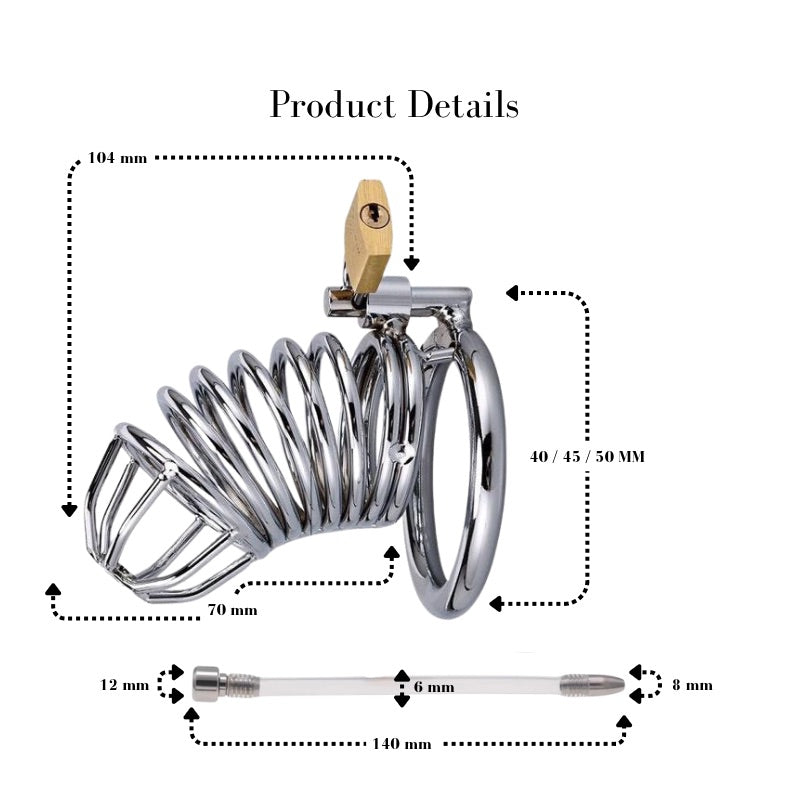 POURKINKS FORBIDDEN LOCKHIM CAGE