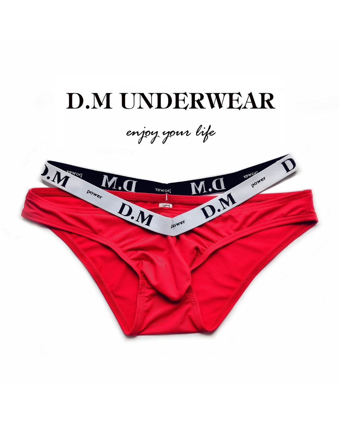 DM MEN’S LOW-WAIST MILK SILK BRIEFS