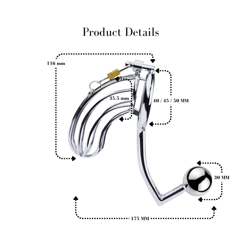 POURKINKS AVIARY MEGA PLUG LOCKHIM CAGE