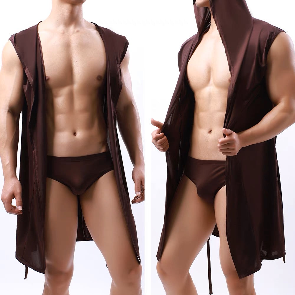 MEN’S ICE SILK BATHROBES