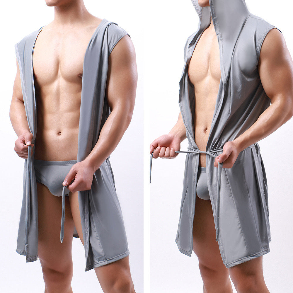 MEN’S ICE SILK BATHROBES