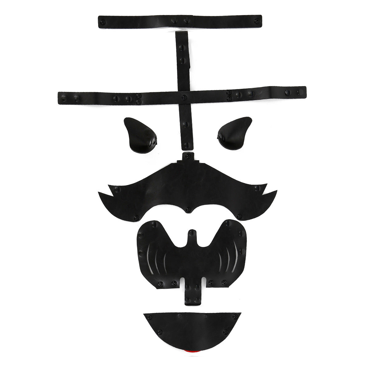 MEN’S PU LEATHER PUP PLAY MASK