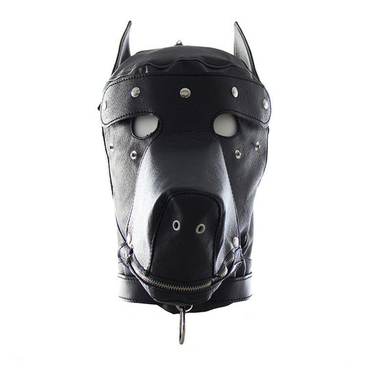 MEN’S BONDAGE PUP PLAY HOOD