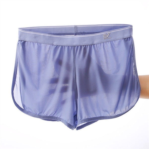 MEN’S INNER JOCKSTRAP ICE SILK SUMMER SHORTS