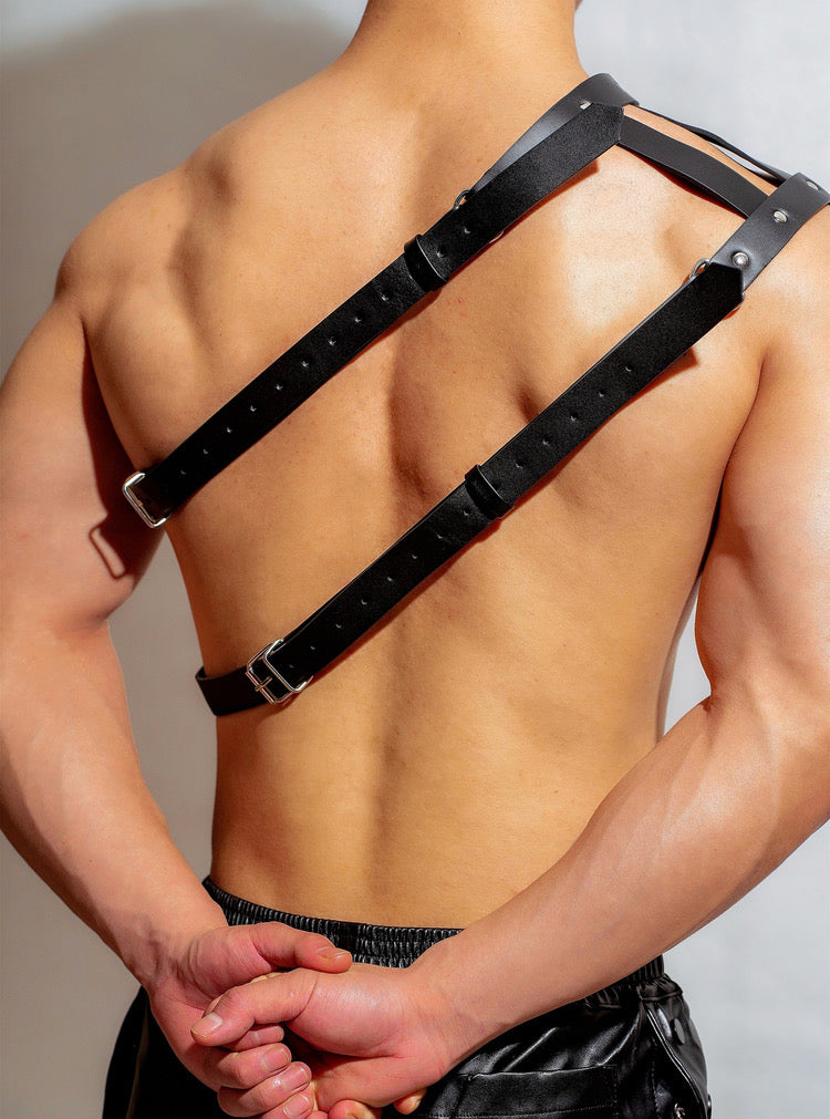 DM MEN’S GLADIATOR LEATHER HARNESS