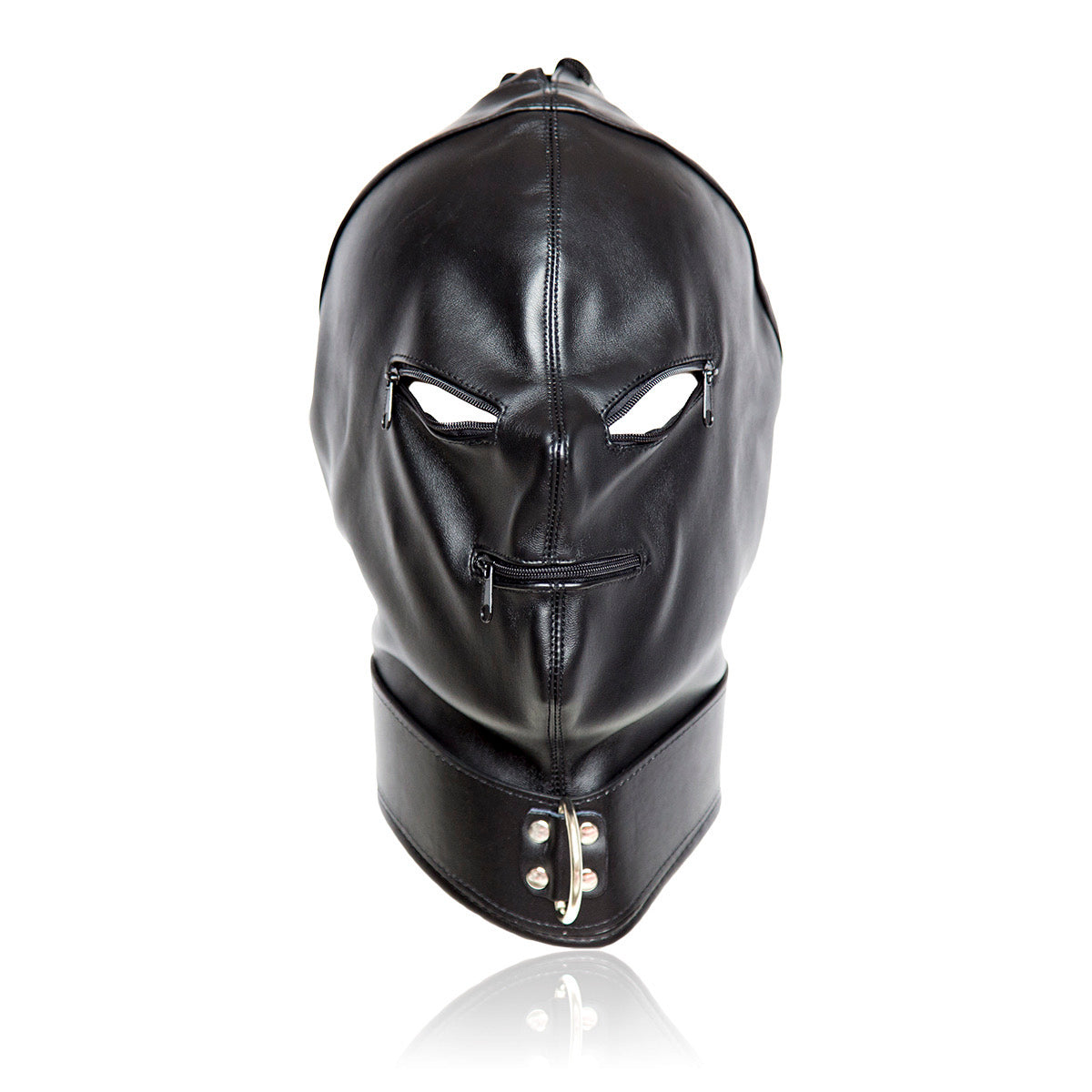MEN’S LEATHER SM ADULT COSPLAY HOODS