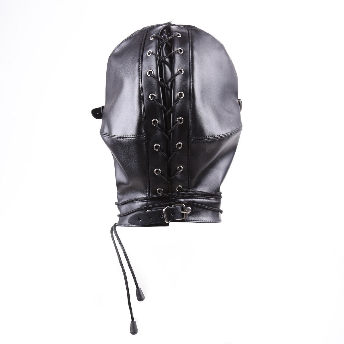 MEN’S LEATHER SM ADULT COSPLAY HOODS