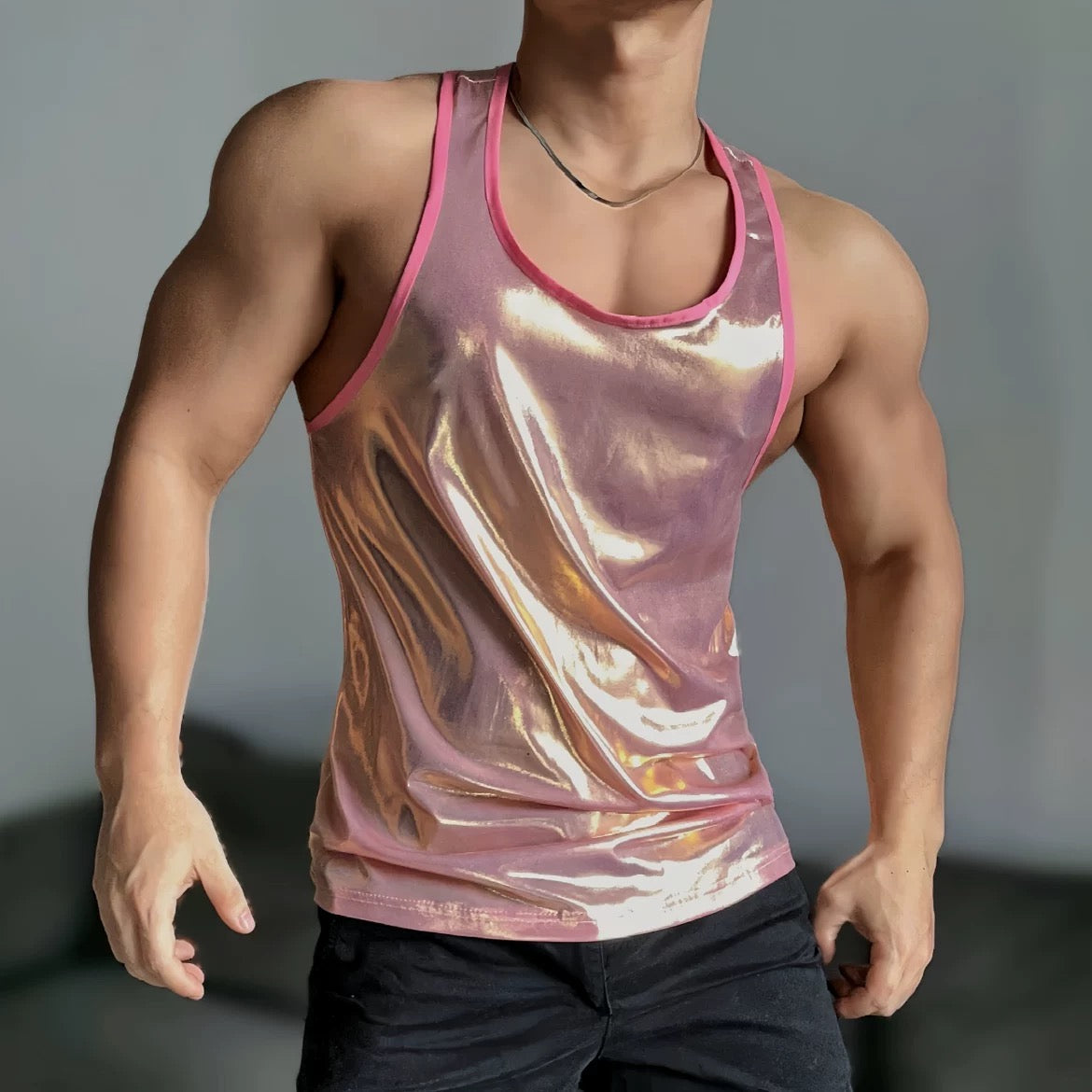 MEN’S LIQUID LUXE TANK TOP