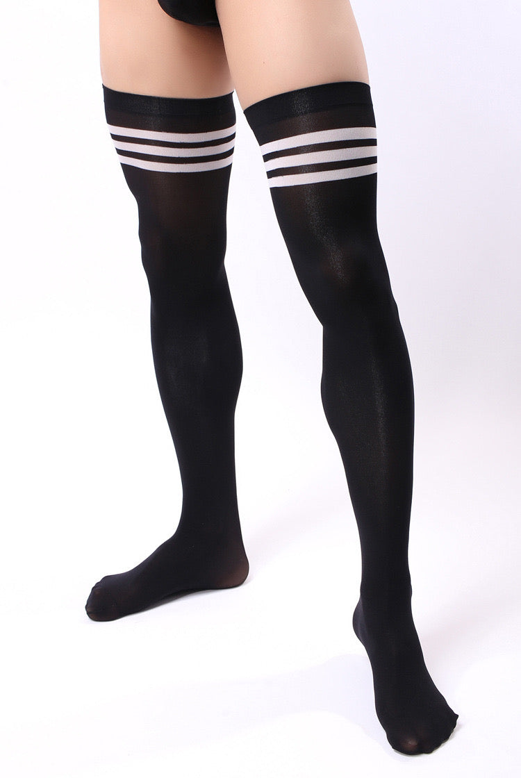 MEN’S ICE SILK THIGH HIGH SOCKS