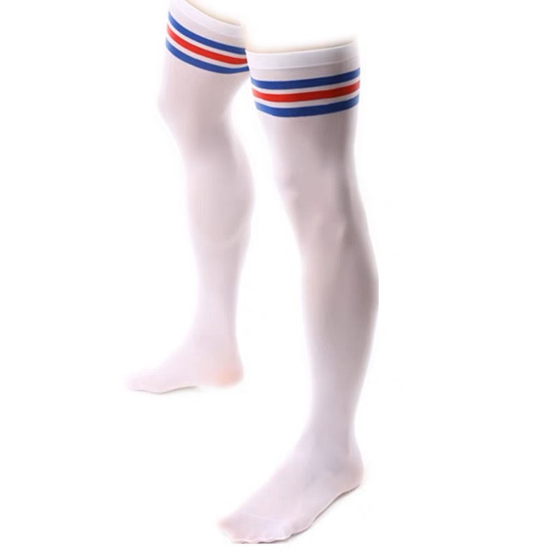 MEN’S ICE SILK THIGH HIGH SOCKS