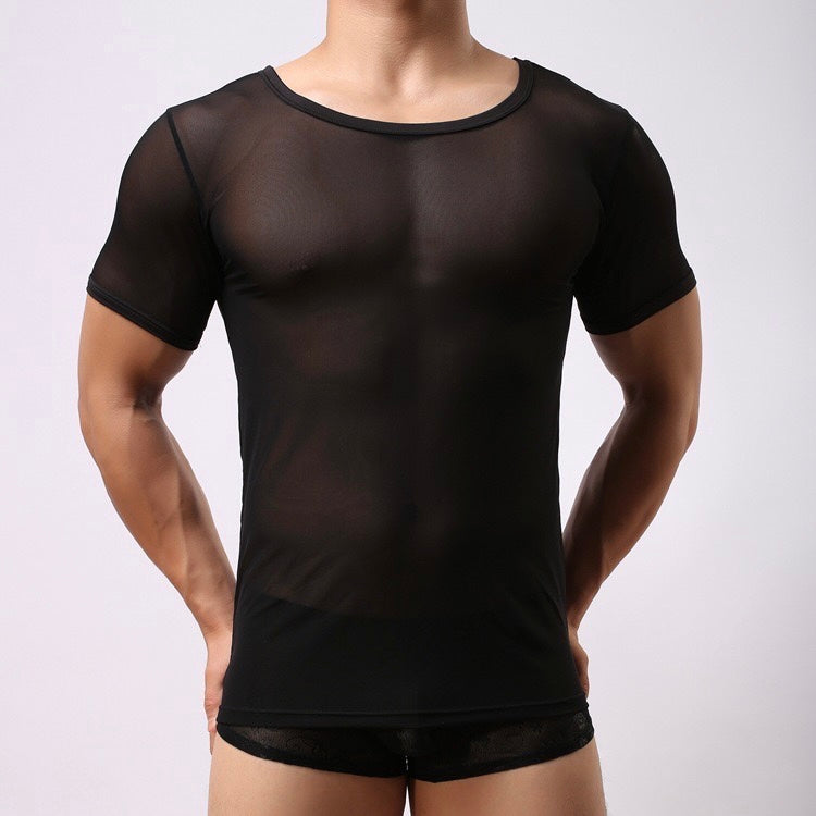 MEN’S ICE SILK MESH TANK TOP