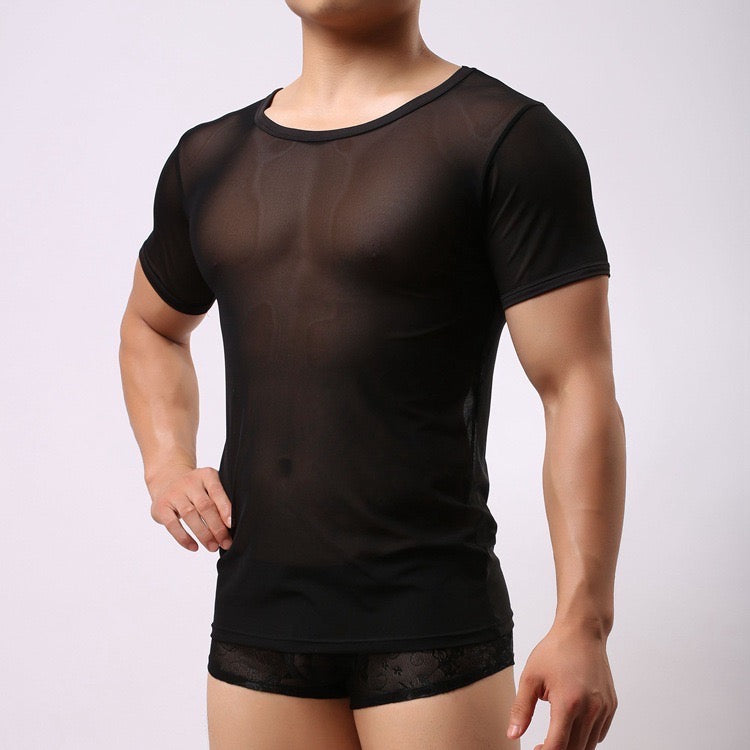 MEN’S ICE SILK MESH TANK TOP