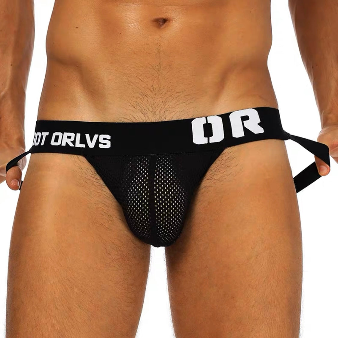 ORLVS MEN’S MESH JOCKSTRAP