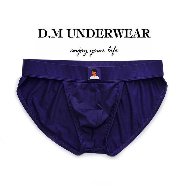 DM MEN’S SOLID CARTOON BRIEFS