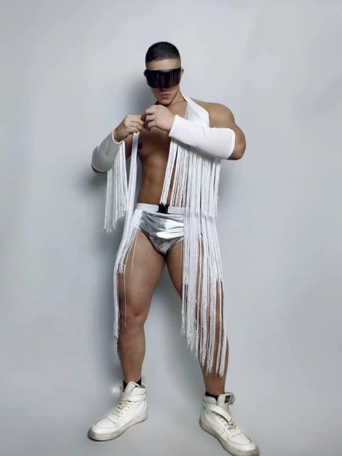 FLOW STRINGS VEST HARNESS MALE GOGO COSTUME