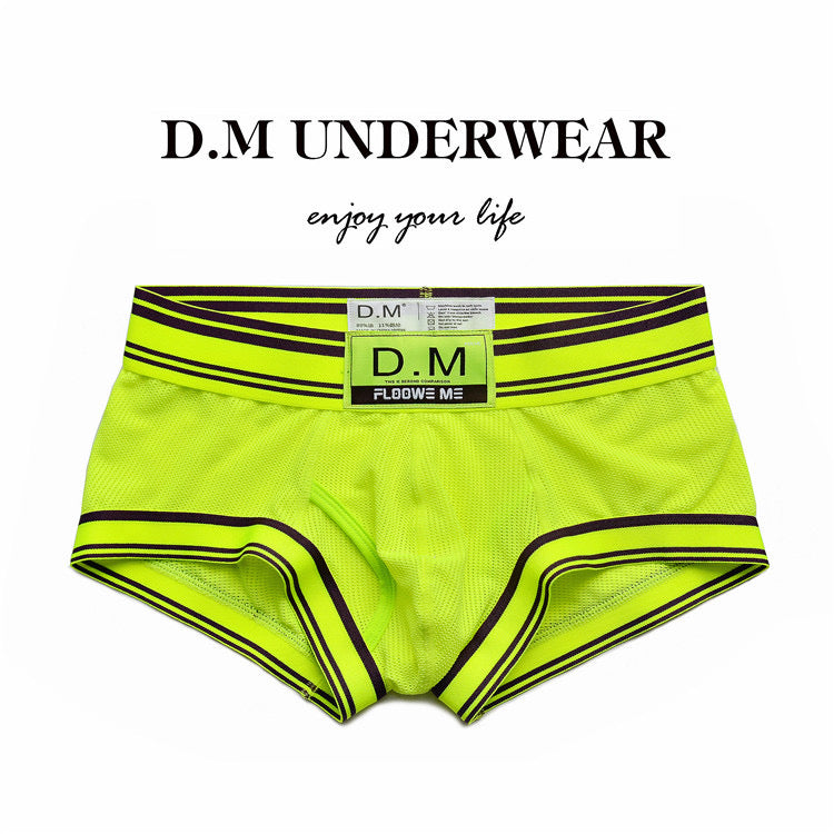 DM MEN’S MESH BOXER BRIEFS