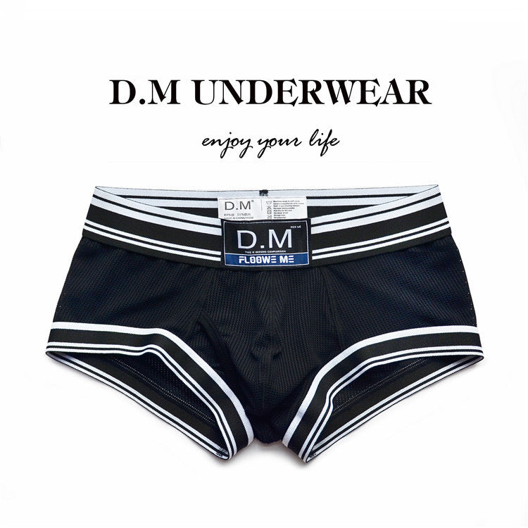 DM MEN’S MESH BOXER BRIEFS