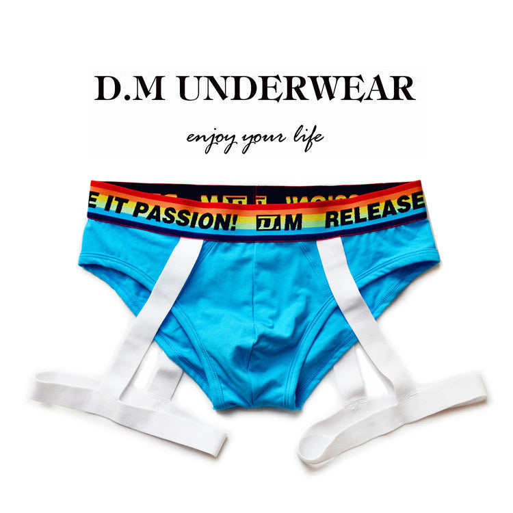 DM MEN’S LEG SUSPENDER BRIEFS