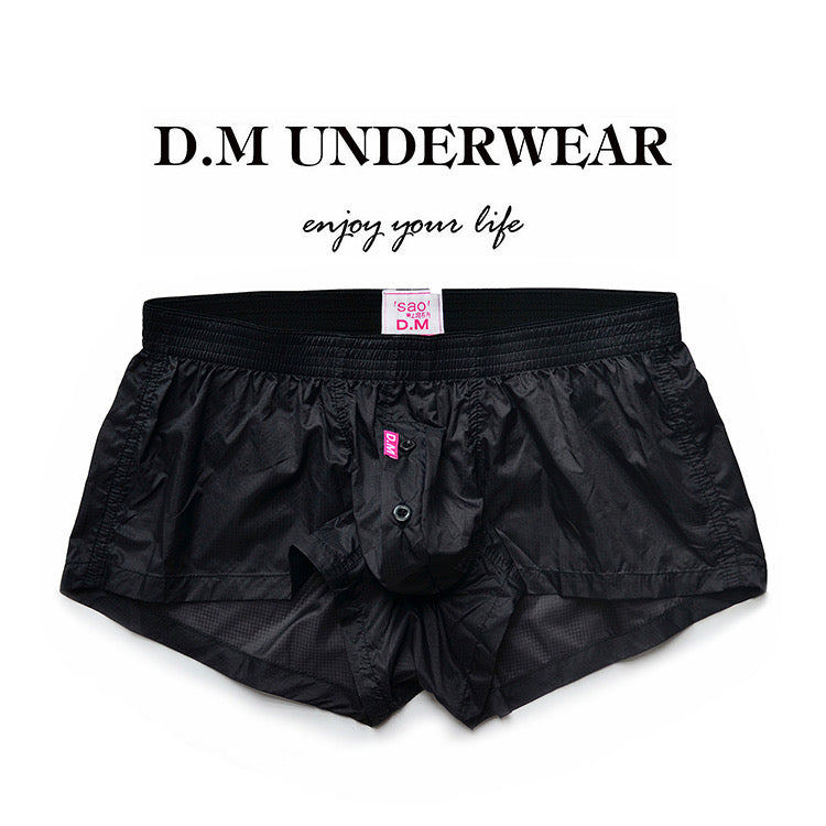 DM MEN’S TRANSPARENT BOXER SHORTS