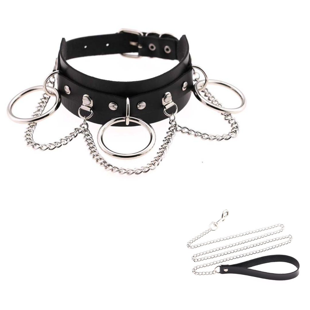MEN’S LEATHER CHOKERS