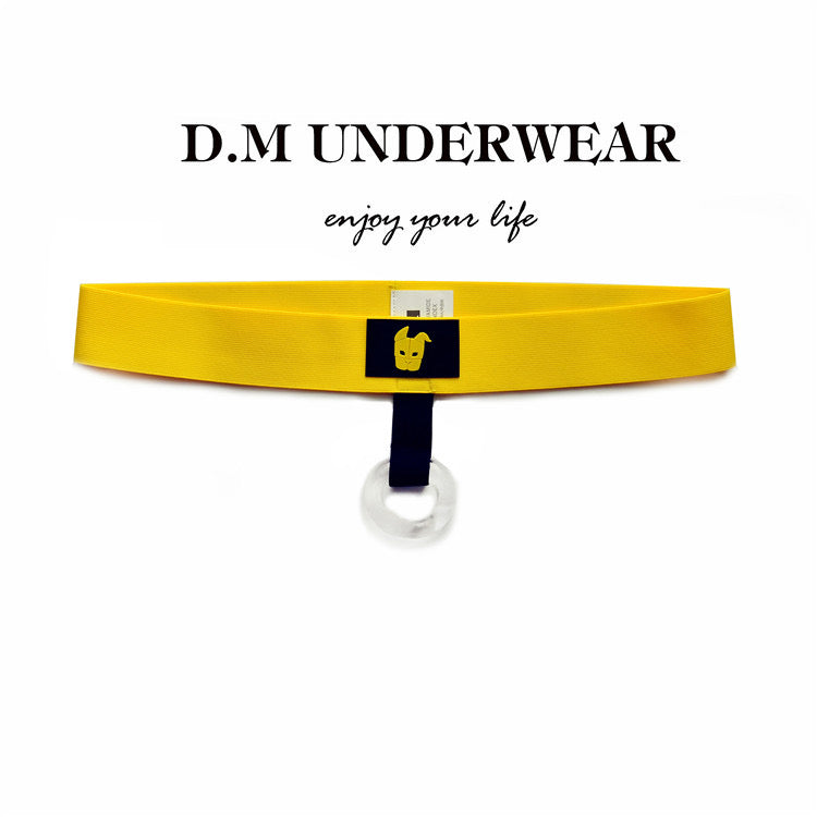 DM MEN’S LOW WAIST SILICONE RING JOCKSTRAP