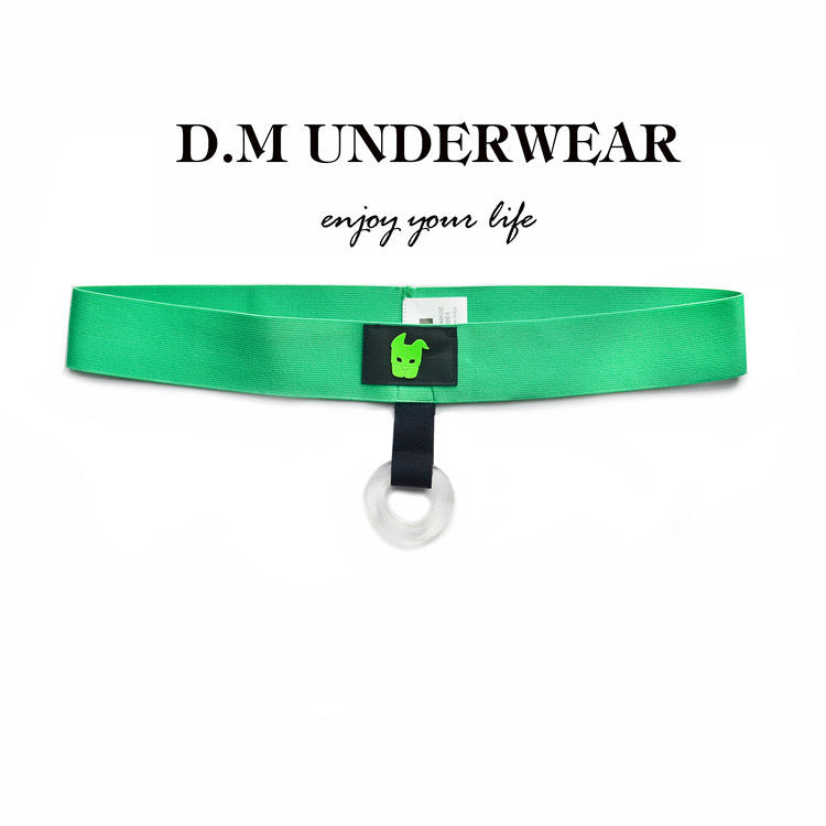 DM MEN’S LOW WAIST SILICONE RING JOCKSTRAP