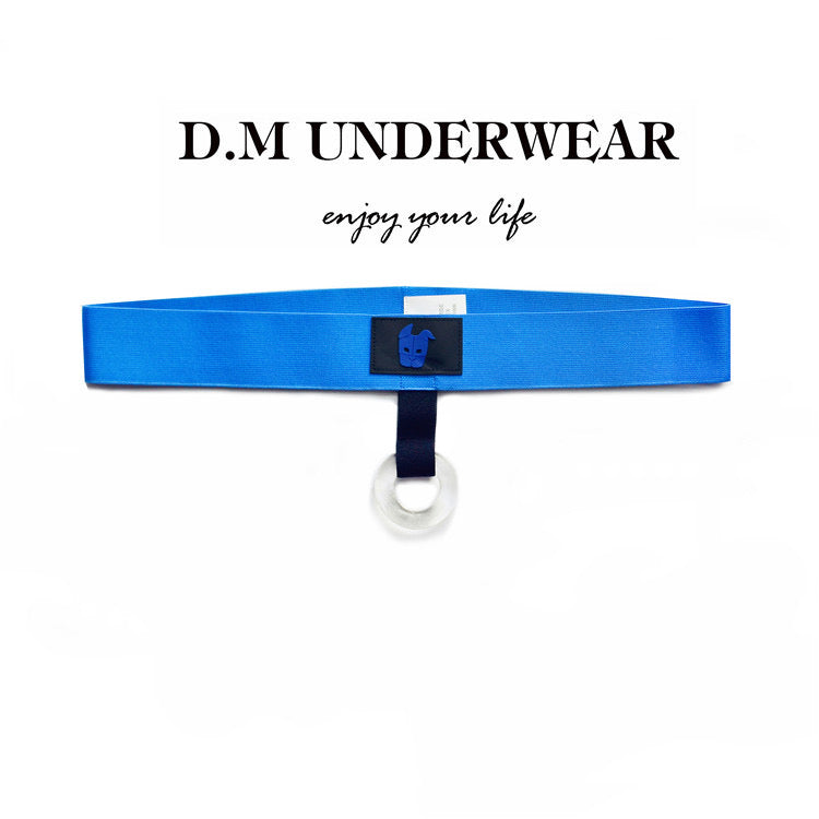 DM MEN’S LOW WAIST SILICONE RING JOCKSTRAP