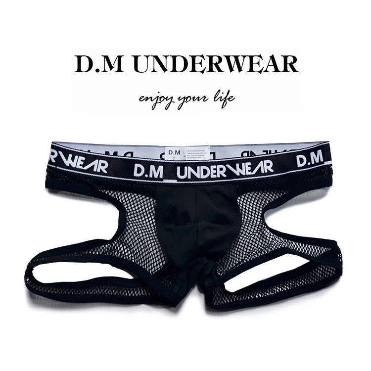 DM MEN’S MESH THONG JOCKSTRAP