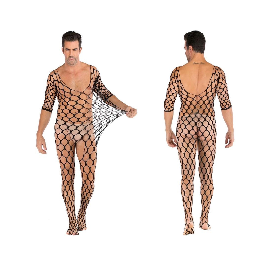 MEN’S FULL-BODY SHEER STOCKINGS