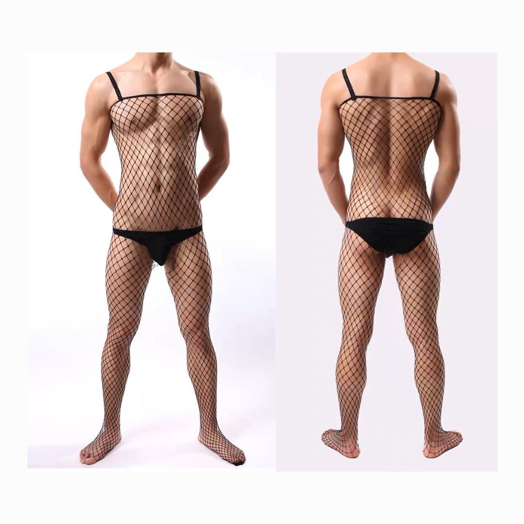 MEN’S FULL-BODY SHEER STOCKINGS