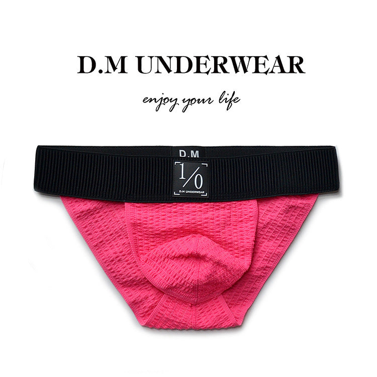 DM MEN’S KNITTED RAINBOW SEMI BRIEFS
