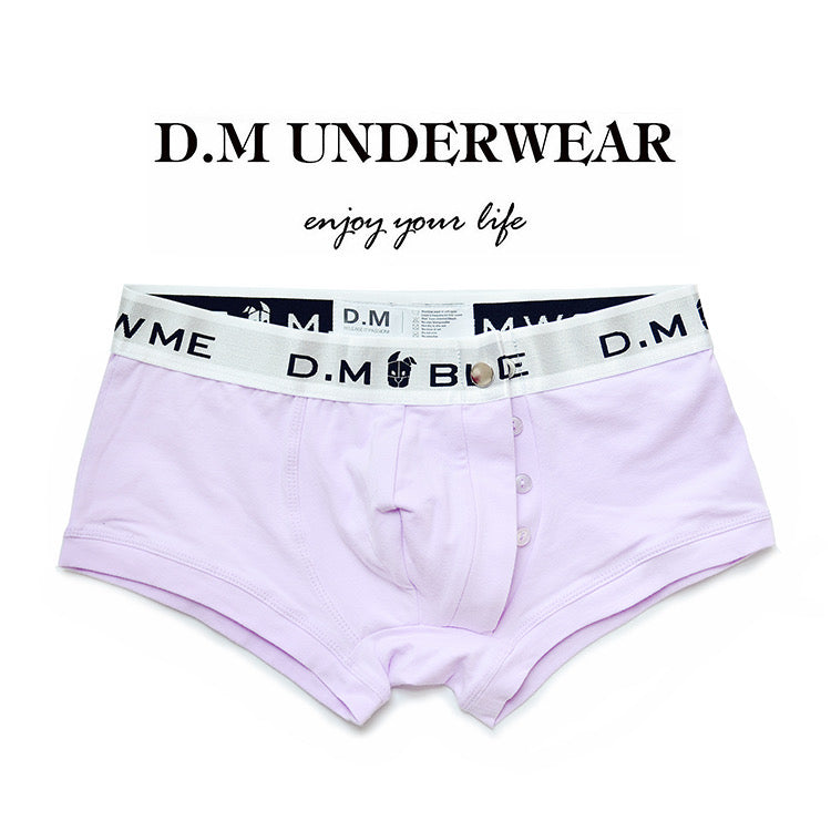 DM MEN’S BLOW ME BUTTONED BOXER BRIEFS