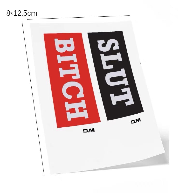 DM MEN’S TRENDY BODY TATTOO STICKERS