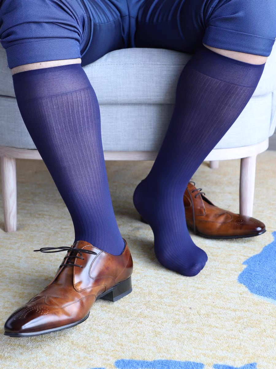 MEN’S CLASSIC STRIPED BUSINESS SOCKS