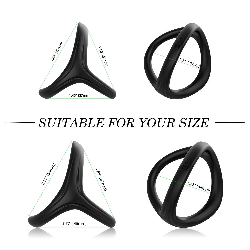 POURKINKS SOFTGRIP TRI C-RING