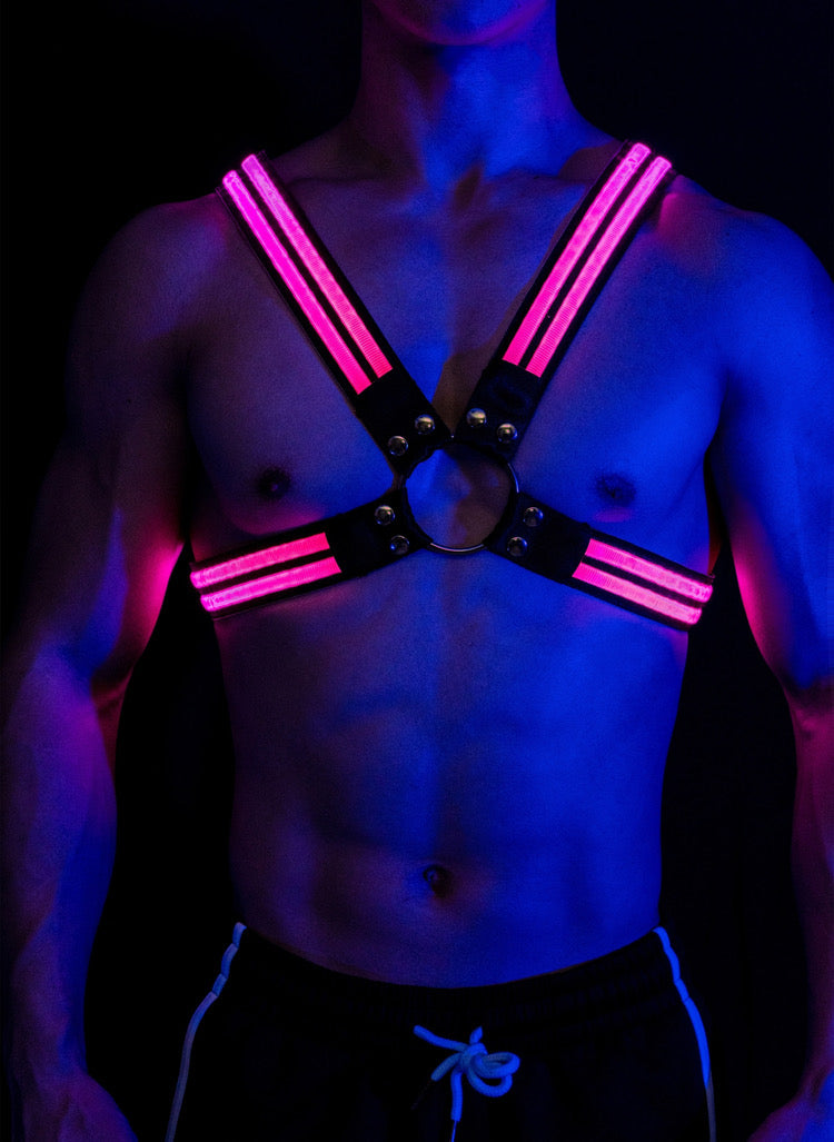 DM LED CIRCUIT PARTY SHOULDER HARNESS