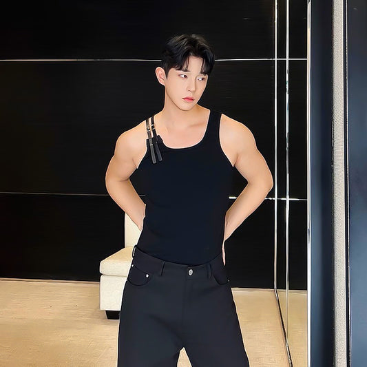STRAPEASE SLEEVELESS KOREAN TANK TOP