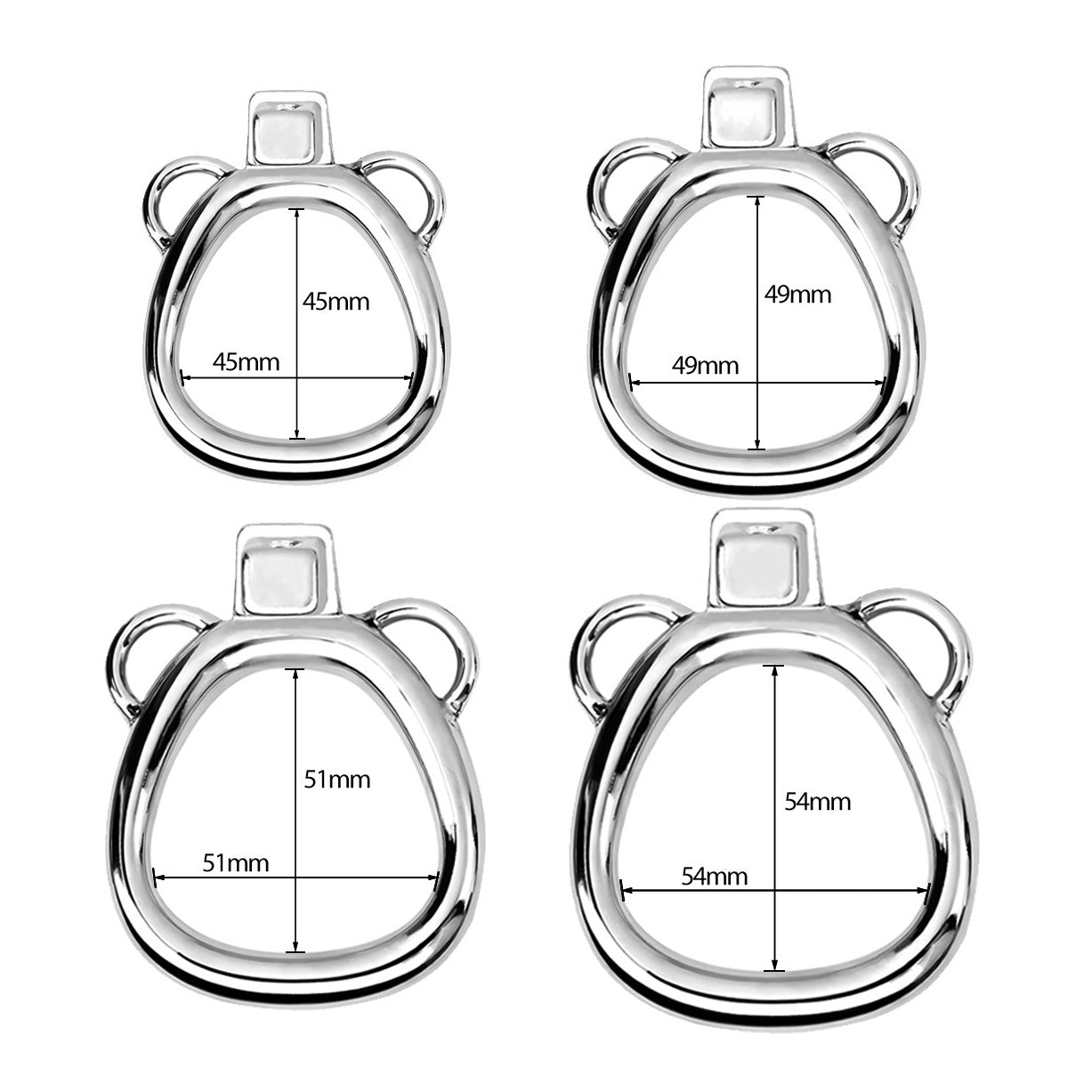 POURKINKS LE ORION LOCKHIM STRAP CAGE