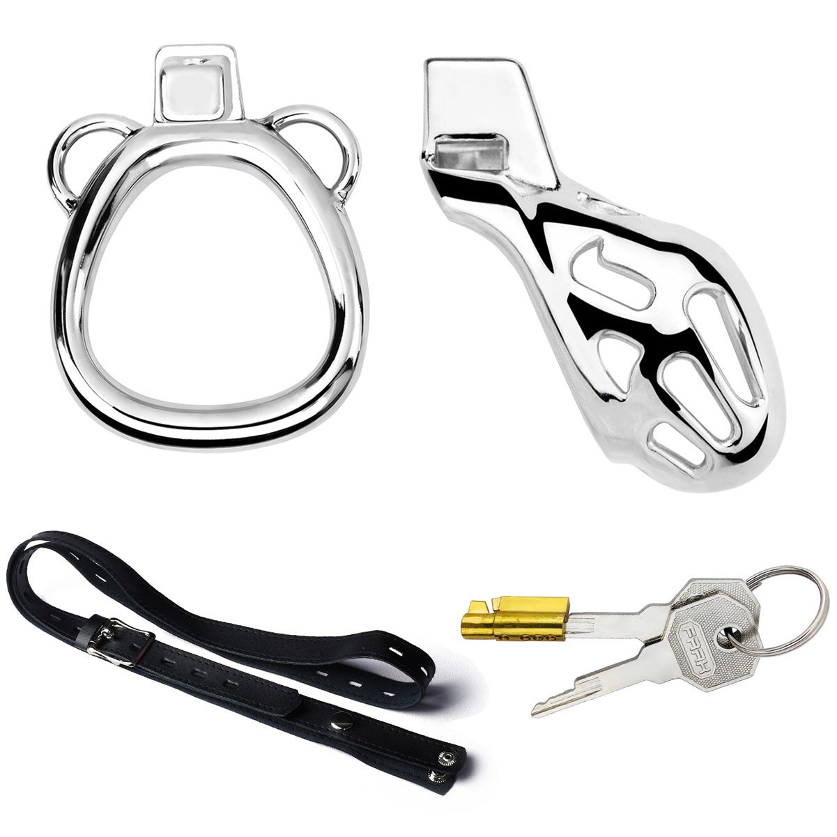 POURKINKS LE ORION LOCKHIM STRAP CAGE
