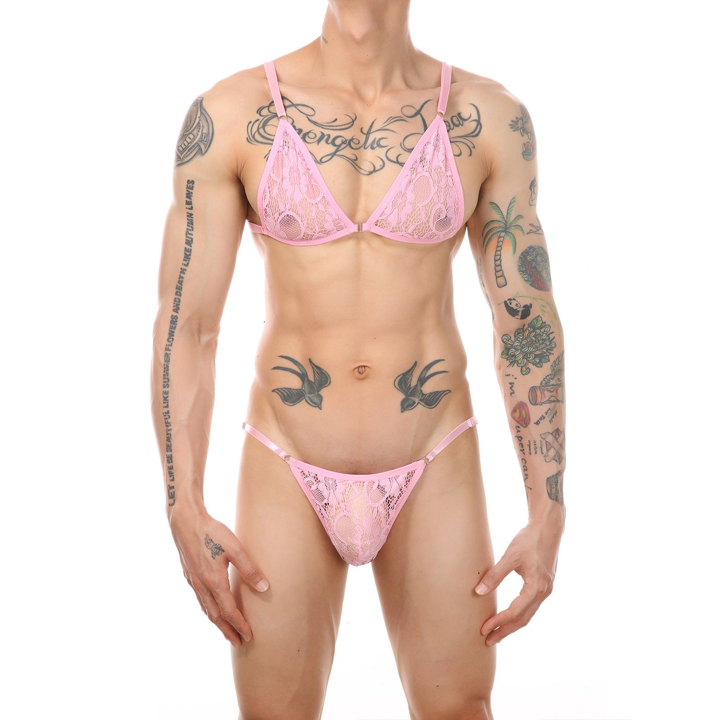 MEN’S FEMBOY CROSSDRESSER SHEER LINGERIE PACK