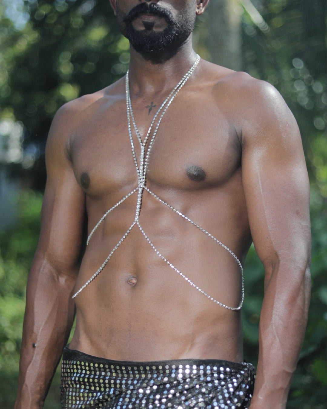 RHINESTONE BODY CHAIN JEWELLERY
