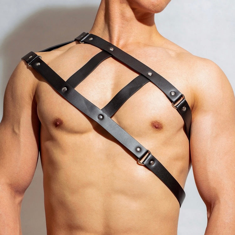 Gay Leather harness 