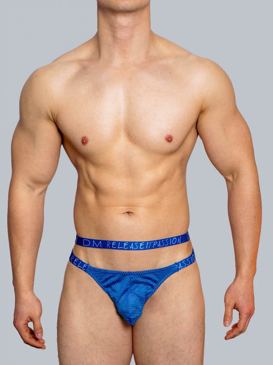 DM MEN’S DOUBLE WAISTBAND T-BACK THONG