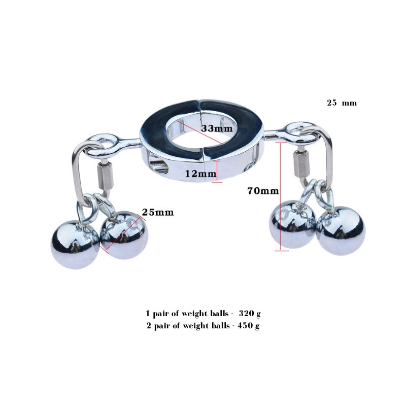 POURKINKS WEIGHTED BALL WARRIOR C-RING