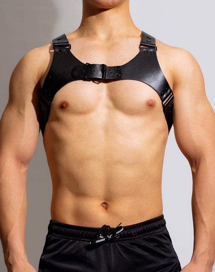 DM MEN’S CAMISOLE SHOULDER CHEST LEATHER HARNESS