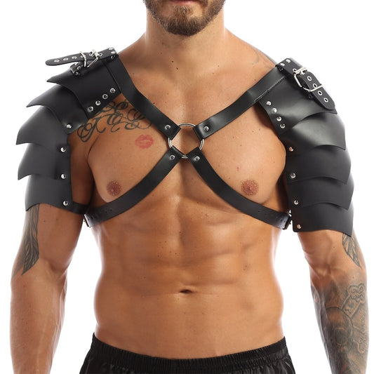 THE GLADIATOR MEN’S LEATHER HARNESS