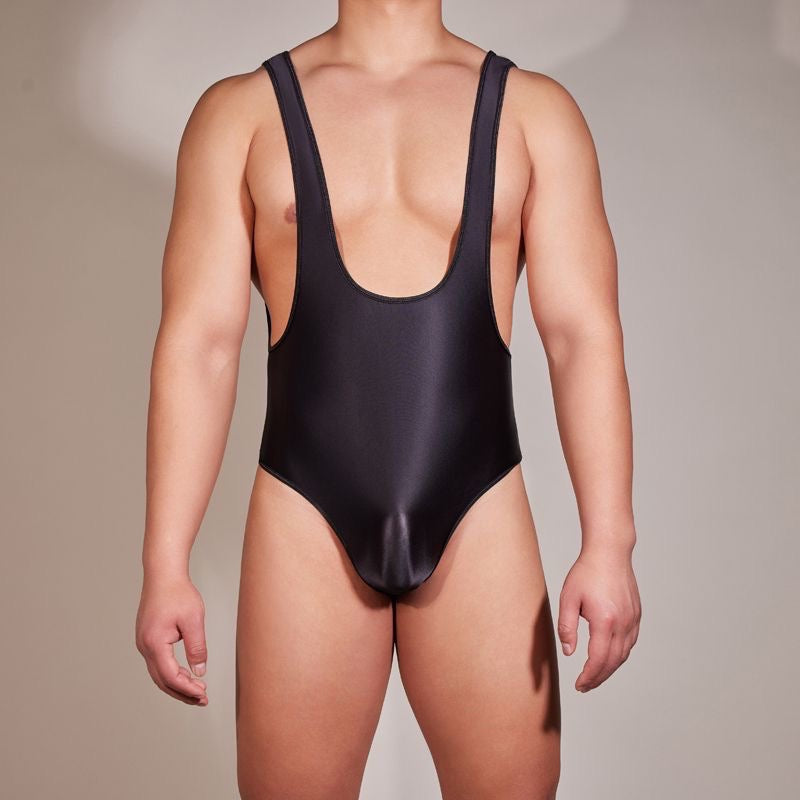 MEN’S PREMIUM GLOSSY SHEER BODYSUITS