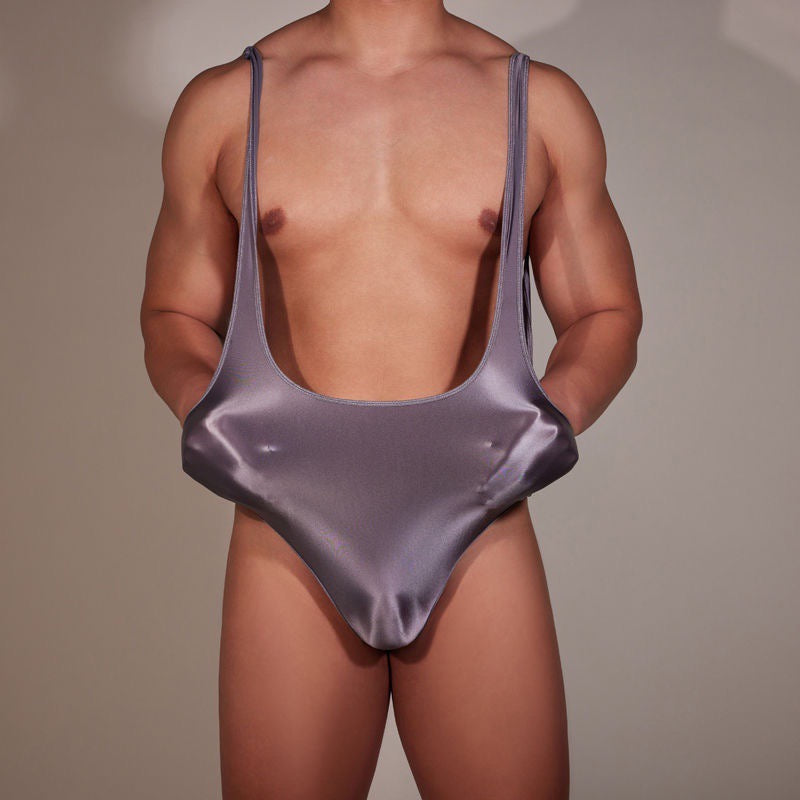 MEN’S PREMIUM GLOSSY SHEER BODYSUITS