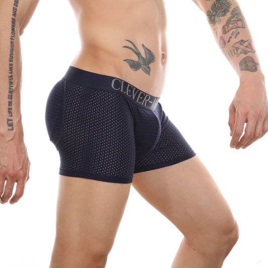MEN’S BUTT PADDED MESH BOXER BRIEFS
